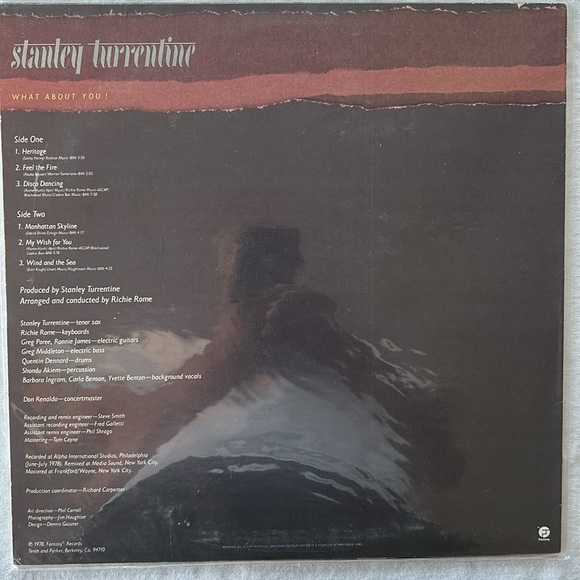Vintage Vinyl - STANLEY TURRENTINE - WHAT ABOUT YOU - Picture 2 of 4